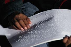 Braille TextBlind/Vision Impaired